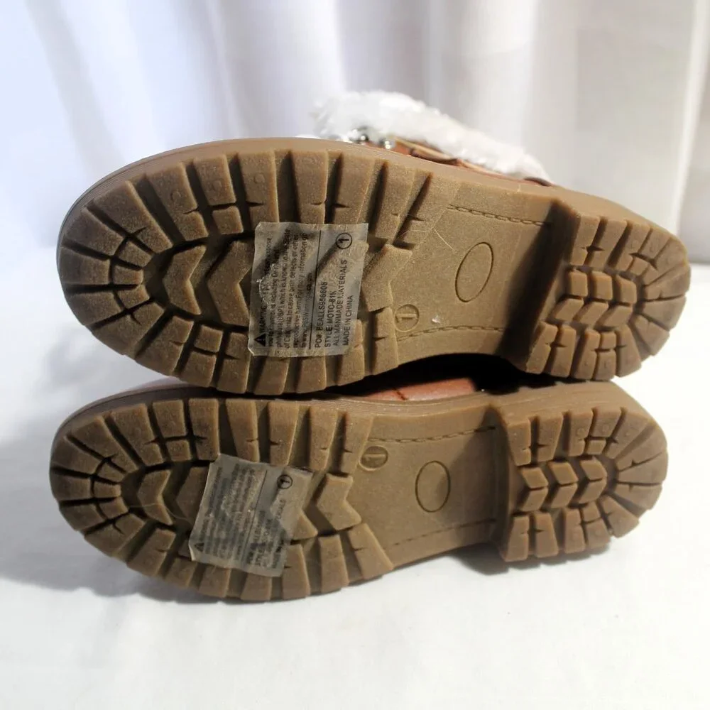 2/$10 Girls Link Booties Size 1 NWT